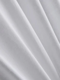 Camiseta blanca de corte recto