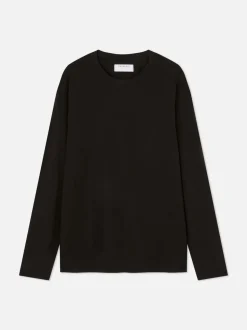 Camiseta básica de manga larga