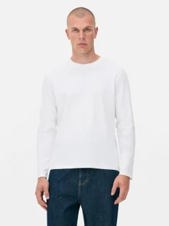 Camiseta básica de manga larga