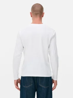 Camiseta básica de manga larga