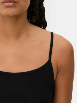 Camiseta básica de punto elástico