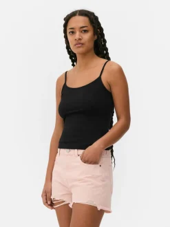 Camiseta básica de punto elástico