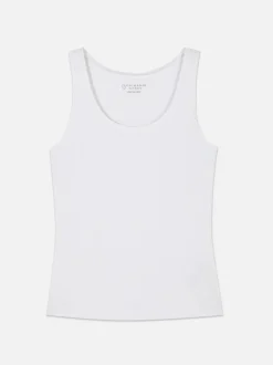 Camiseta clásica sin mangas de algodón