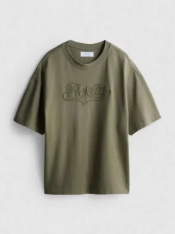 Camiseta con aplicación «Berlin»