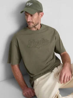Camiseta con aplicación «Berlin»