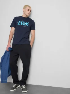 Camiseta con estampado gráfico «NYC»