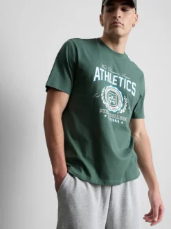 Camiseta con gráfico «Athletics»