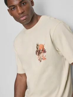 Camiseta con gráfico de grúa