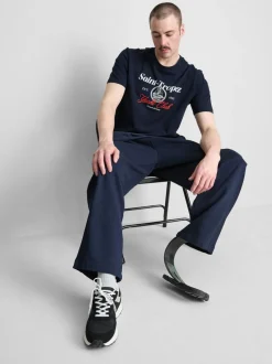 Camiseta con gráfico «Yacht Club»