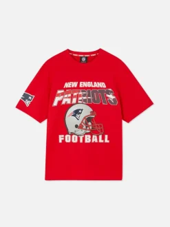 Camiseta con logo de New England Patriots de la NFL