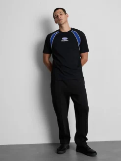 Camiseta con panel Subaru