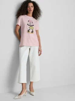 Camiseta de algodón de Minnie Mouse de Disney