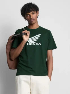 Camiseta de manga corta con el logotipo de Honda