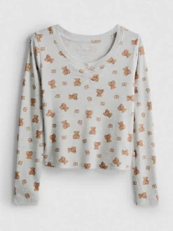Camiseta de manga larga con ositos Love To Lounge