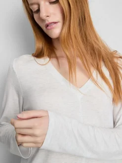 Camiseta de pijama en mezcla de modal