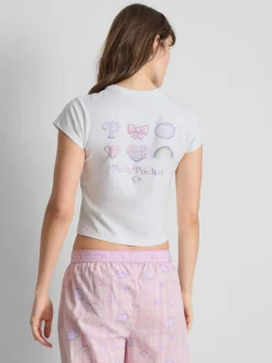 Camiseta de pijama gráfica de Polly Pocket