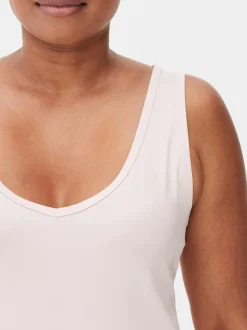 Camiseta de pijama sin mangas para la menopausia