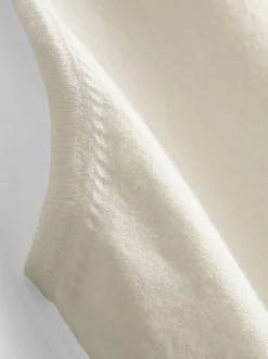 Camiseta de punto con detalle de broche