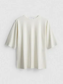 Camiseta de punto holgada