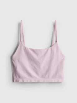 Camiseta de tirantes corta sin costuras