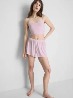 Camiseta de tirantes corta sin costuras