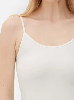 Camiseta de tirantes elástica