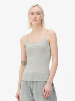 Camiseta de tirantes elástica básica