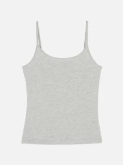 Camiseta de tirantes elástica básica