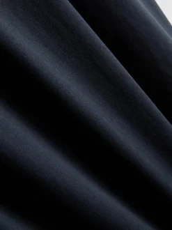 Camiseta elástica con cuello redondo y mucho algodón