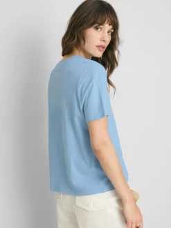 Camiseta gráfica de algodón puro