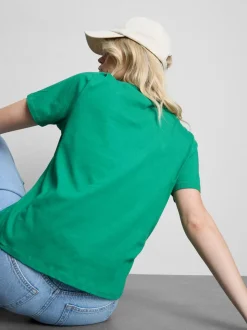 Camiseta gráfica de algodón puro