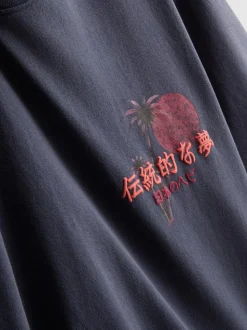 Camiseta gráfica de algodón puro «Tokyo»