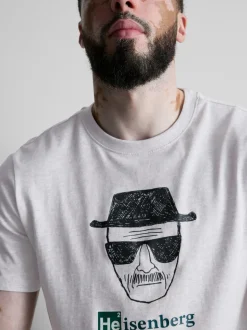 Camiseta gráfica de algodón puro de Breaking Bad