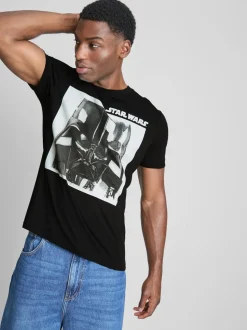 Camiseta gráfica de algodón puro de Star Wars