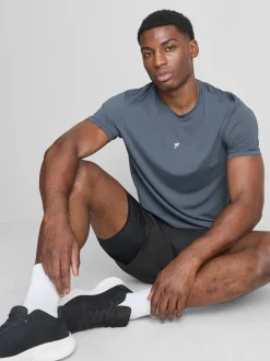 Camiseta panelada para el gimnasio