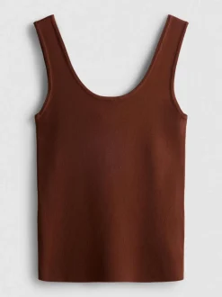 Camiseta sin mangas de punto