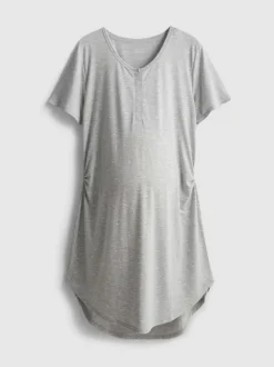 Camisón de premamá con botones a presión