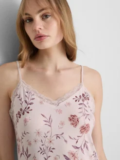 Camisón estampado con mucho modal