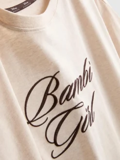 Camisón extragrande con eslogan de Bambi de Disney