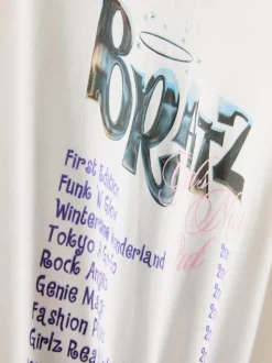 Camisón extragrande gráfico de algodón de Bratz