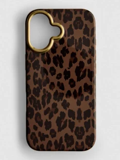 Carcasa para el móvil con estampado de leopardo
