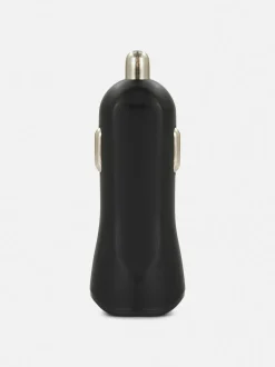 Cargador USB doble para coche