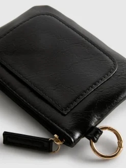 Cartera con tarjetero y cremallera