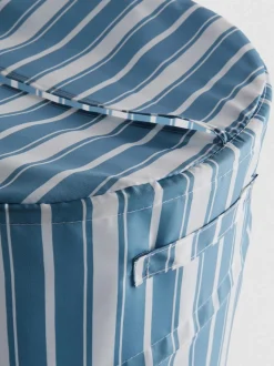 Cesta de la colada estampada