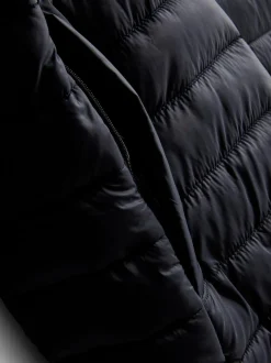 Chaqueta acolchada con cuello chimenea