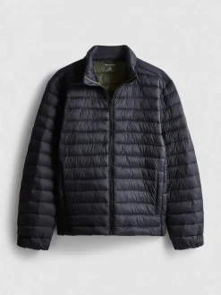 Chaqueta acolchada con cuello chimenea