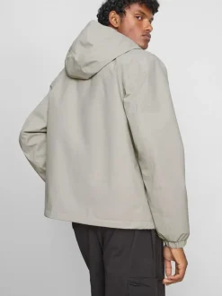 Chaqueta con capucha y cremallera