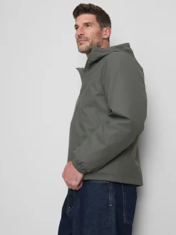 Chaqueta con capucha y cremallera