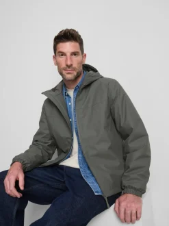 Chaqueta con capucha y cremallera