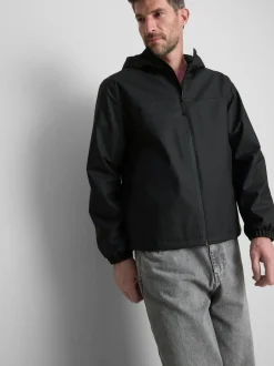 Chaqueta con capucha y cremallera